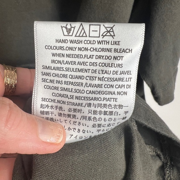 Fear Of God Essentials Men's Off Black Oversized Short Sleeve T-Shirt XL - Picture 13 of 14